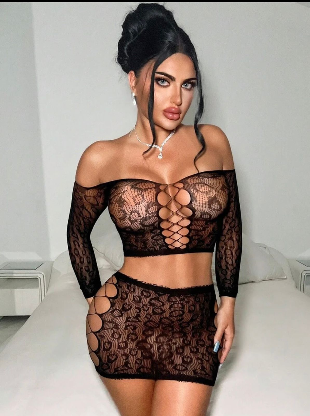 ✨🖤CONJUNTO MALLA 🖤✨